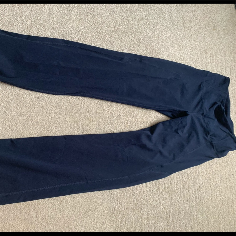 Navy blue flare leggings/yoga pants